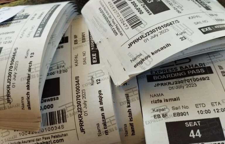 Harga Tiket Kapal Siginjai dan Kapal Cepat Karimunjawa