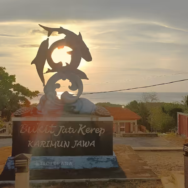 Hotel Jati Kerep Karimunjawa view Sunset
