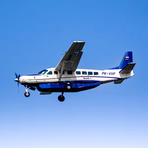 Pesawat Susi Air Karimunjawa